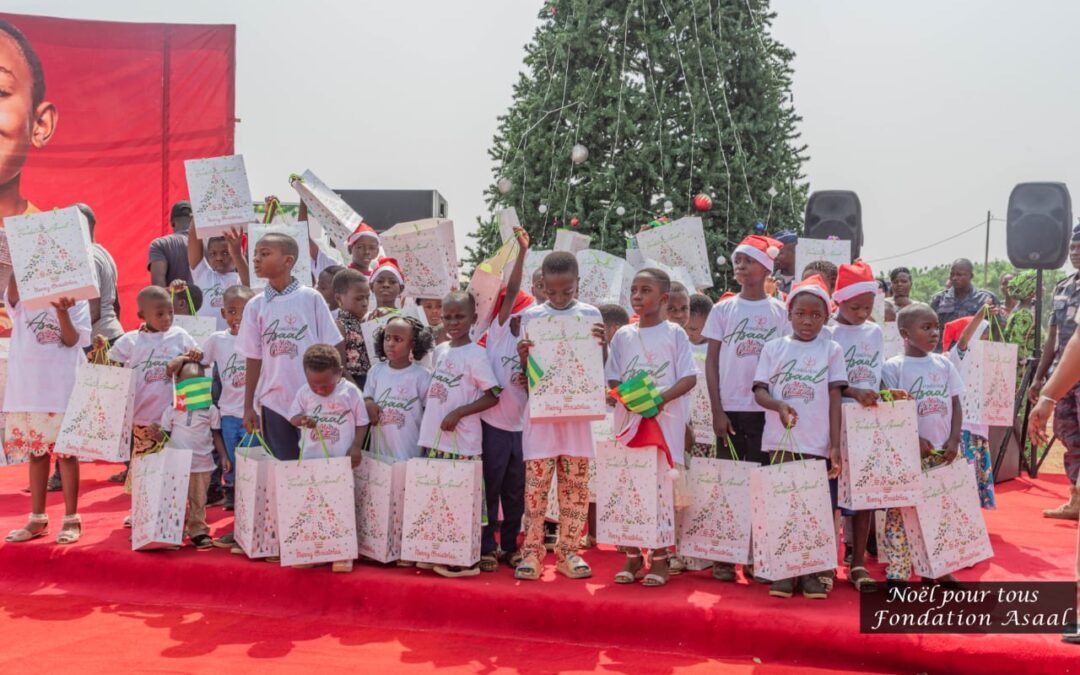 ‘’Noël pour tous’’ : la fondation Asaal offre des cadeaux aux enfants des FDS