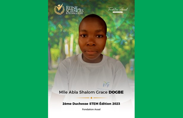 Message de Mlle DOGBE Abla Shalom Grace, 2e duchesse de l’édition 2023