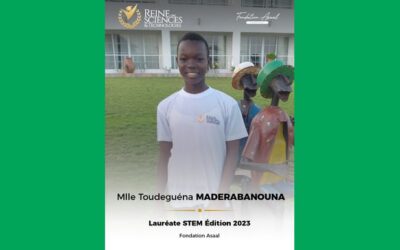 Message de Mlle MADERABANOUNA Toudeguéna, lauréate de l’édition 2023