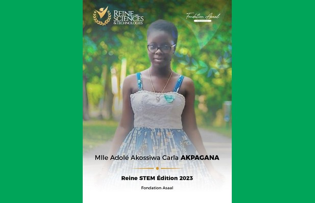 Message de Mlle AKPAGANA Adolé Akossiwa Carla, Reine de l’édition 2023