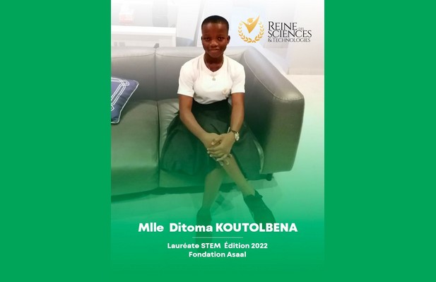 Message de Mlle KOUTOLBENA Ditoma, lauréate de l’édition 2022