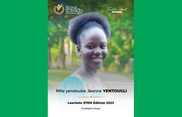 Message de Mlle YENTOUGLI Yendoube Jeanne, lauréate de l’édition 2023