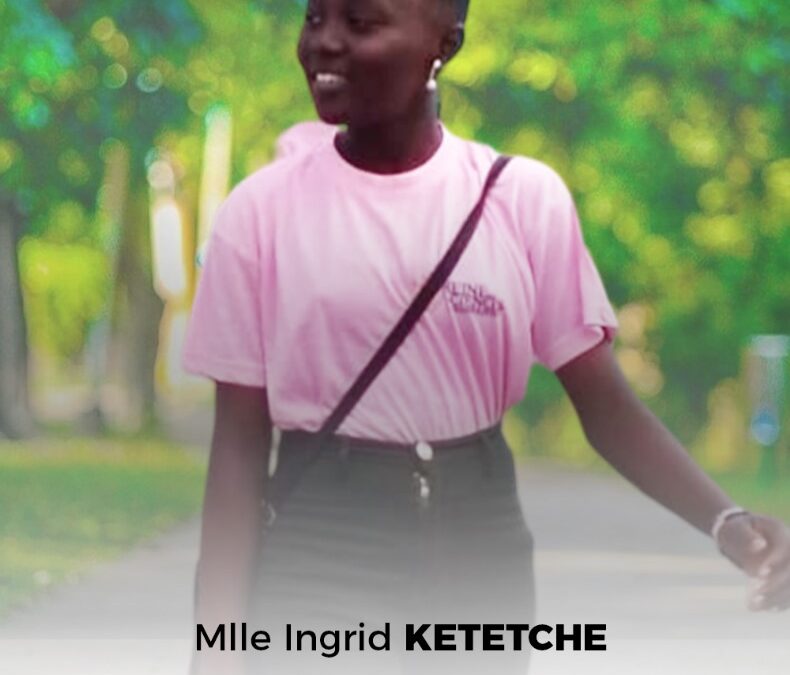 Message de Mlle KETETCHE Monlong-Dèwè Ingrid, lauréate de l’édition 2023