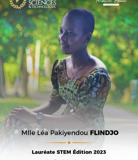 Message de Mlle Flindjo Pakiyendou Léa, lauréate de l’édition 2023